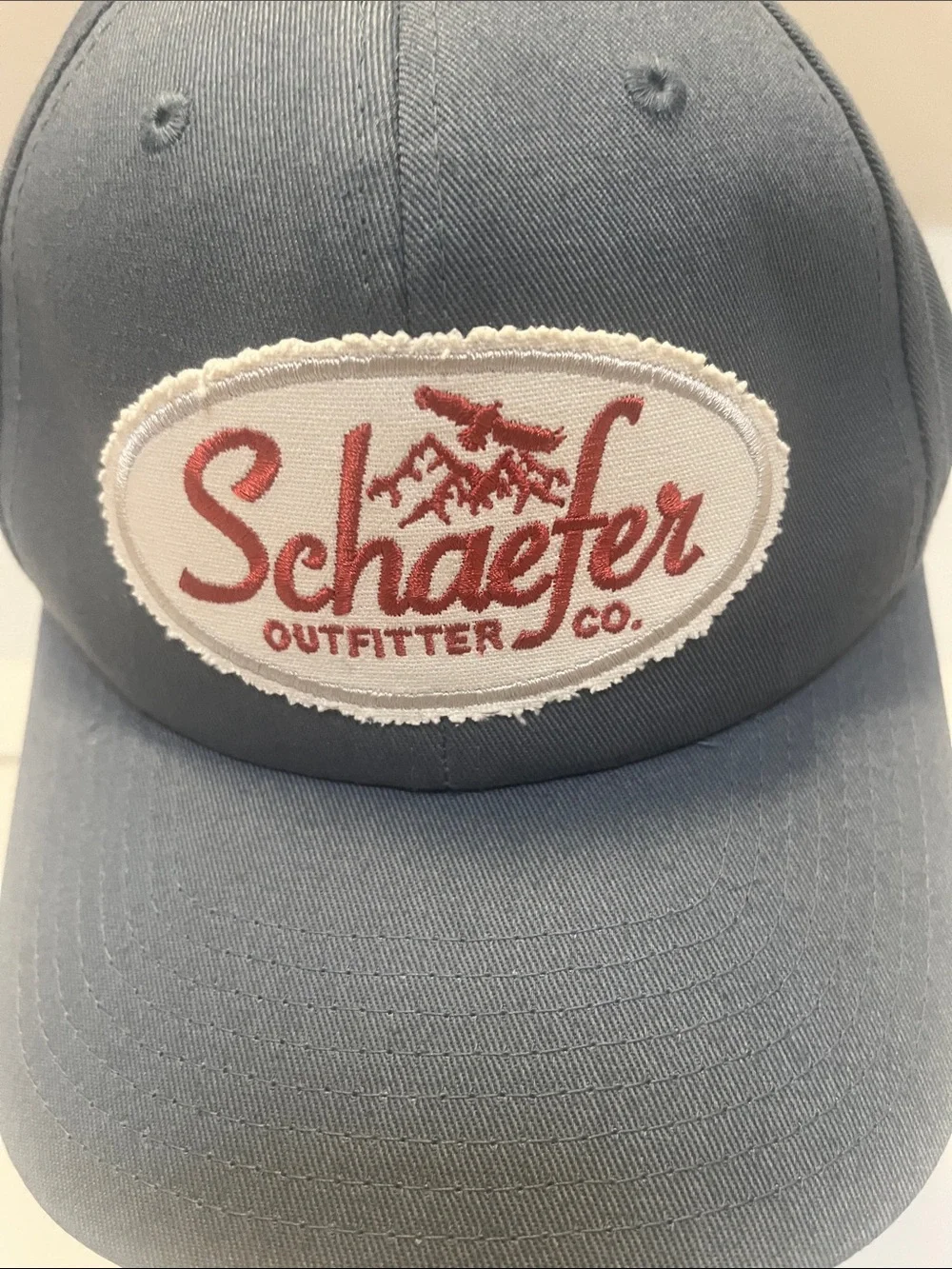 Schaefer Outfitter Co. Men's Blue Patch Baseball Cap